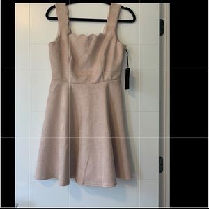 Lulus taupe/tan dress